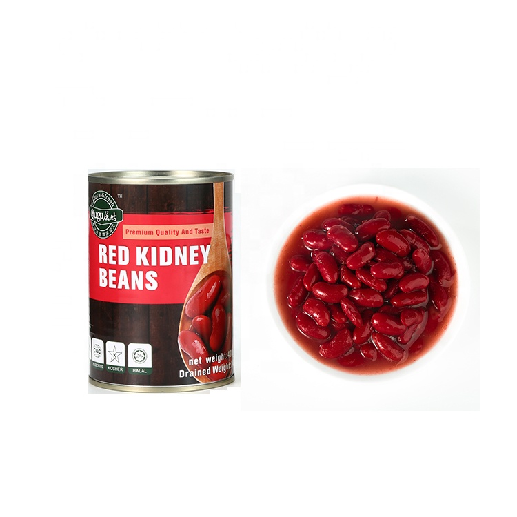 Arabic Market 400g Canned Red Kidney Beans With Customer's Logo Canned Food